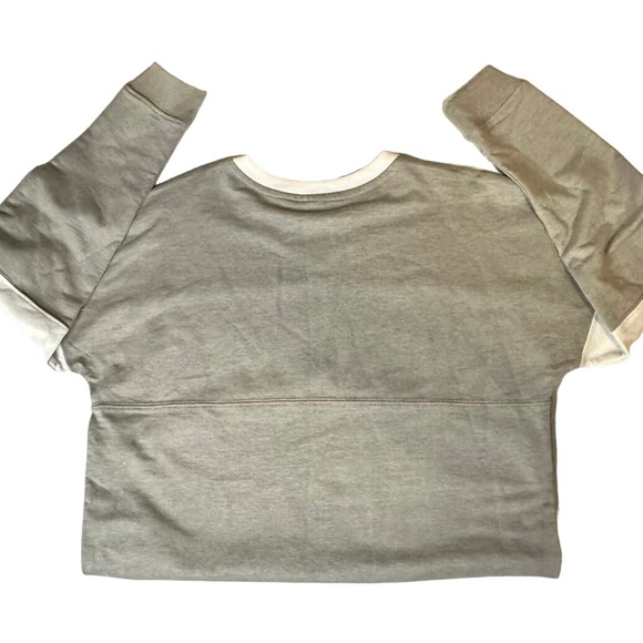 Mickey Mouse jersey gray and white long sleeve v neck large - Picture 6 of 7